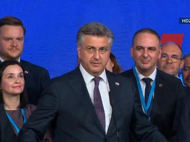 Andrej Plenković: "HDZ je opet pobijedio, krećemo u formiranje Vlade"